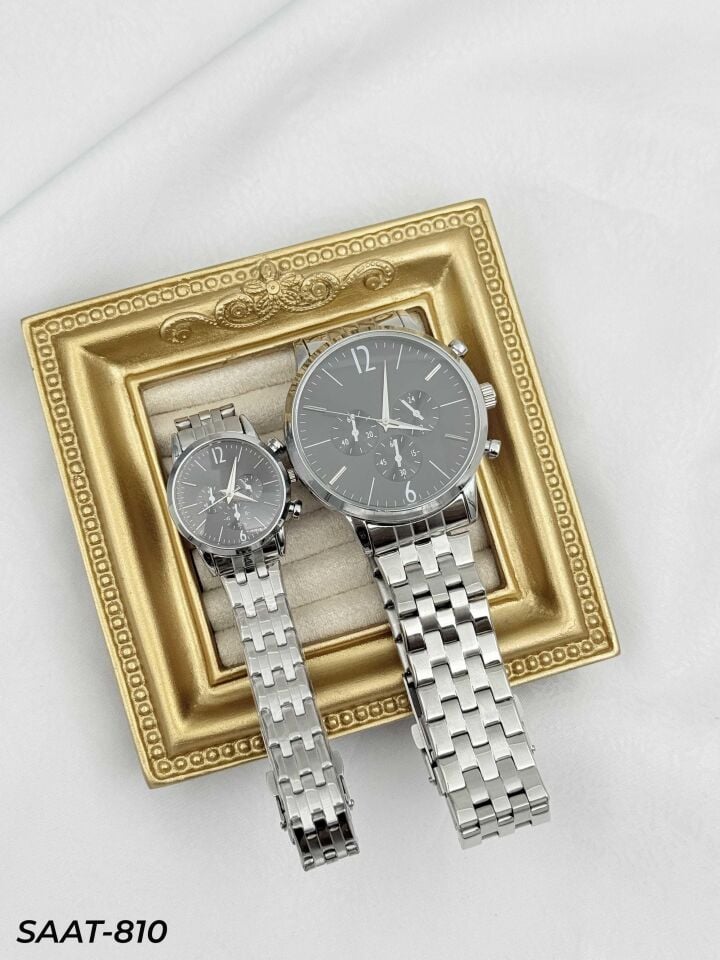 Çelik Çift Saati // SAAT-810