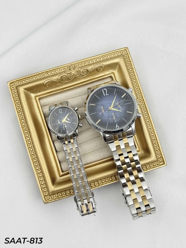Çelik Çift Saati // SAAT-813