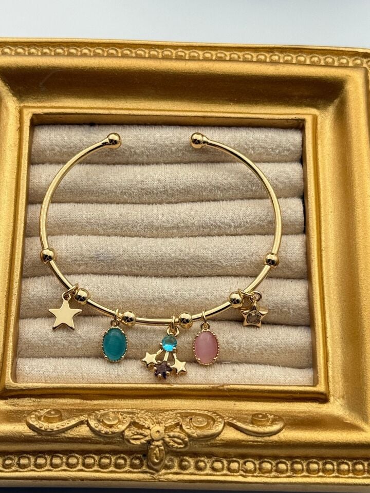 Stahl-Charm-Armband // WRIST-6120