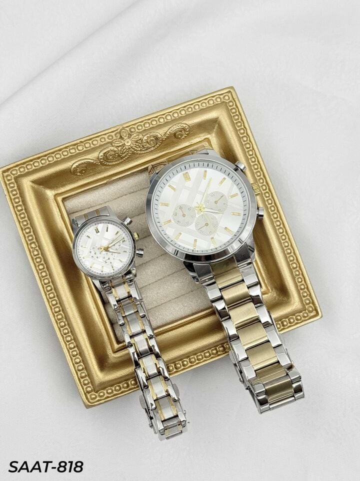 Çelik Çift Saati // SAAT-818