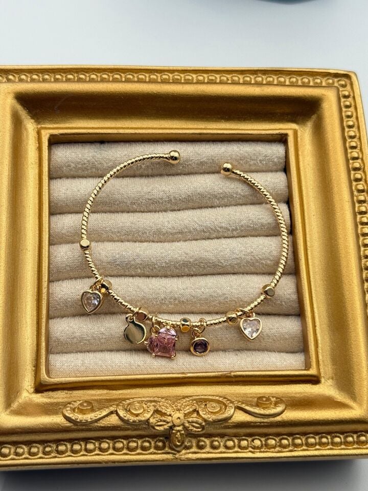 Stahl-Charm-Armband // WRIST-6125