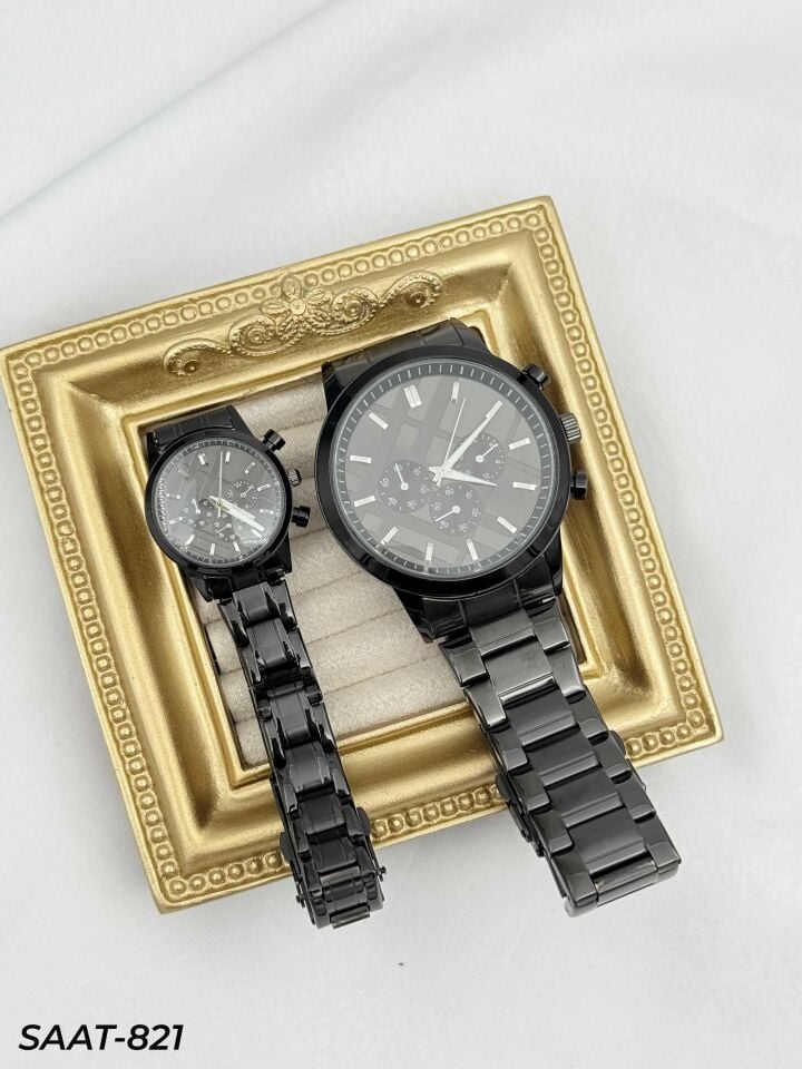 Çelik Çift Saati // SAAT-821