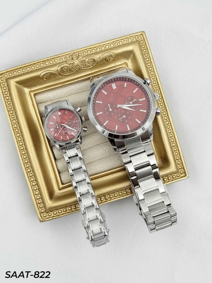 Çelik Çift Saati // SAAT-822