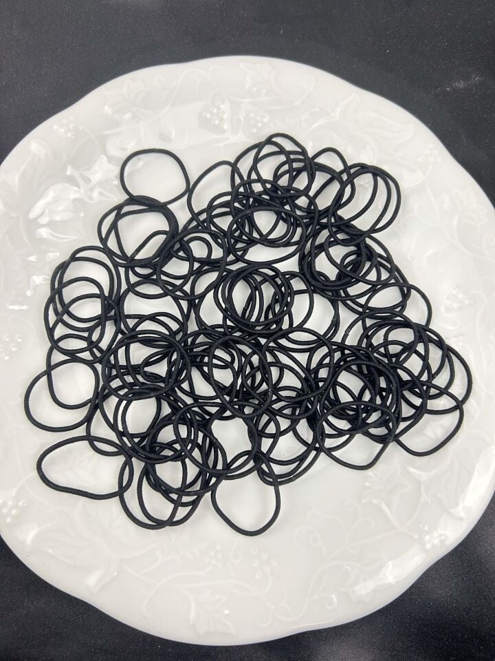 Mercerized Elastic Buckle (sold in 100s) // BUCKLE-151