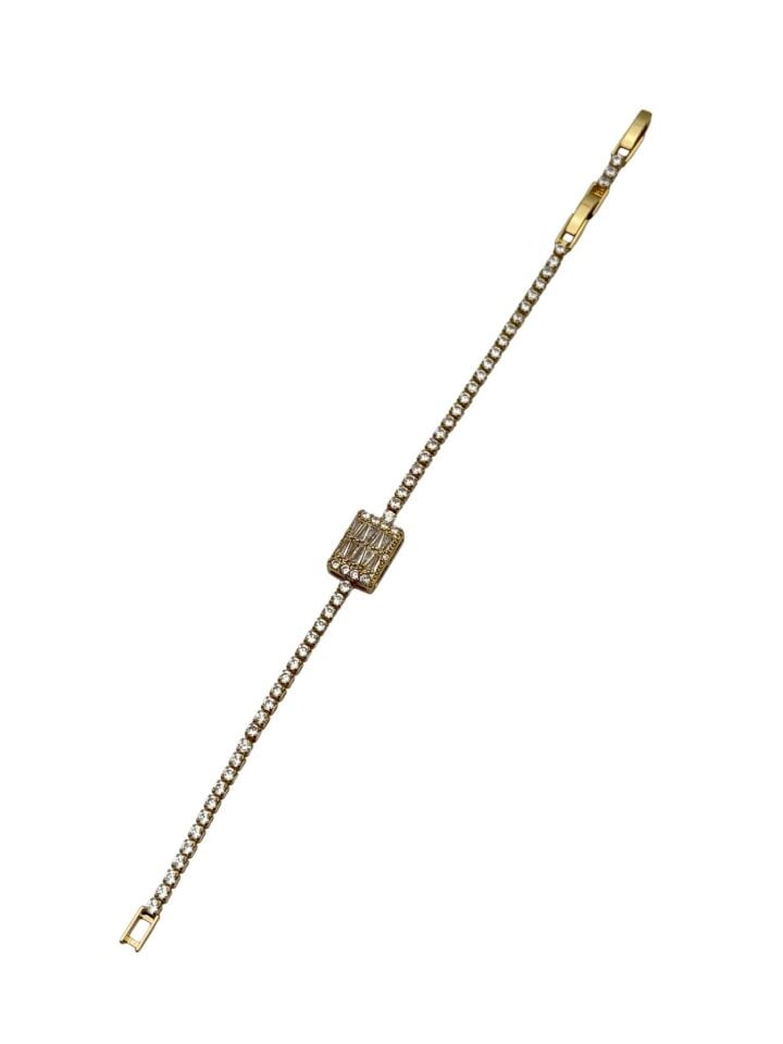 Çelik Motifli Su Yolu Bileklik // BILEK-6779