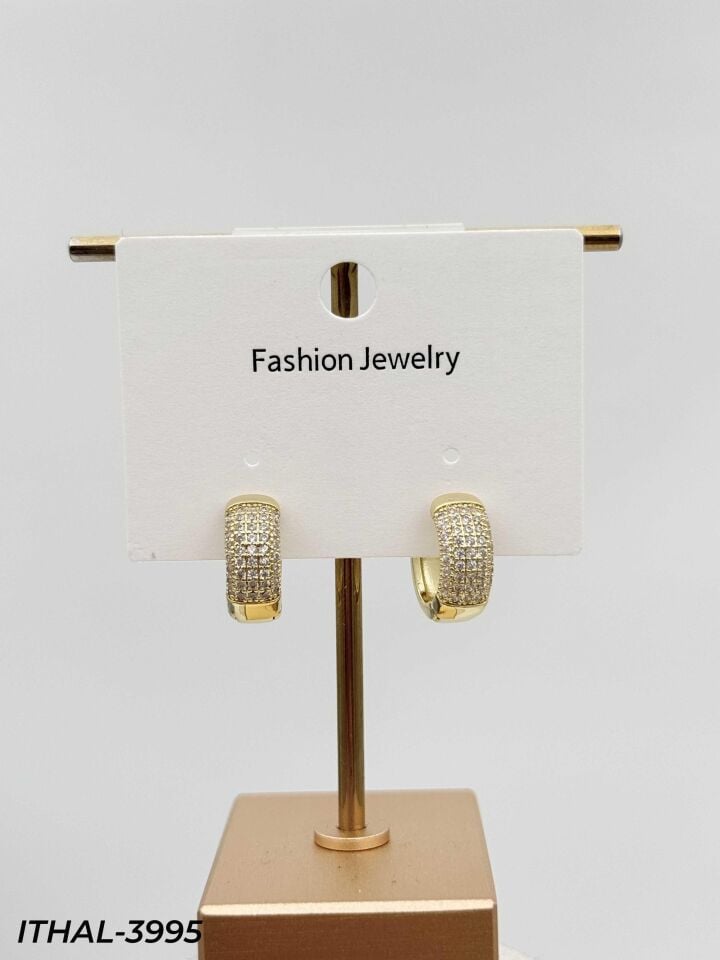 14K Zirkon Küpe // ITHAL-3995