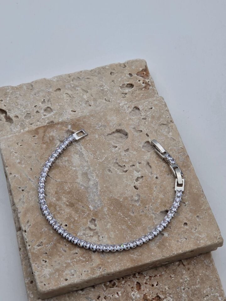 Stahl-Wasserstraßenarmband // BILEK-6203