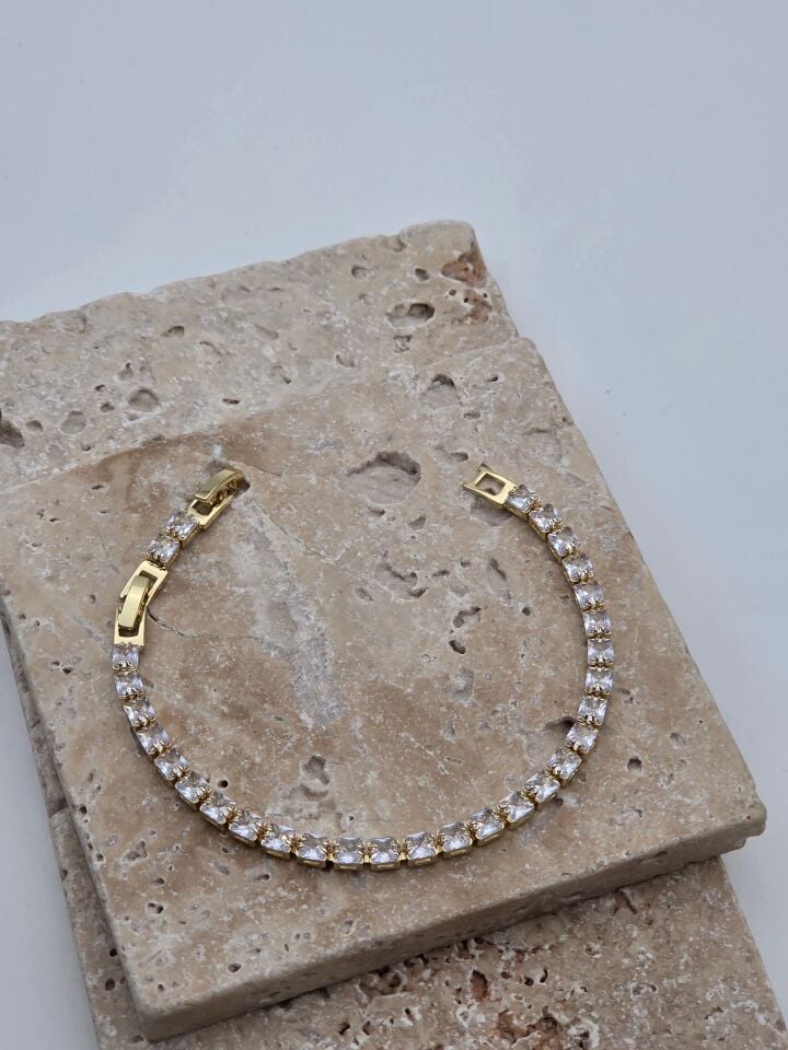 Stahl-Wasserweg-Armband // WRIST-6204