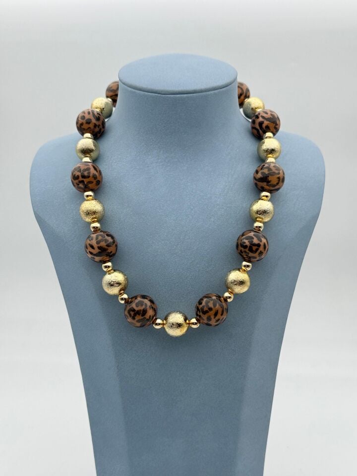 VIP Leopar Kolye // KOLYE-6300