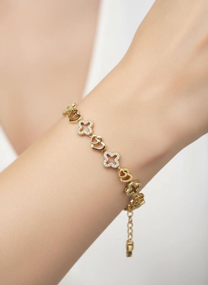 14K CM Bileklik // BILEK-6786