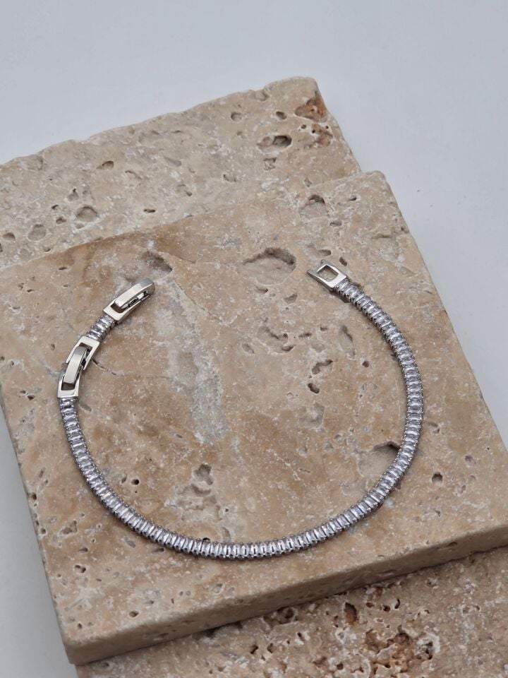 Stahl-Wasserweg-Armband // WRIST-6209