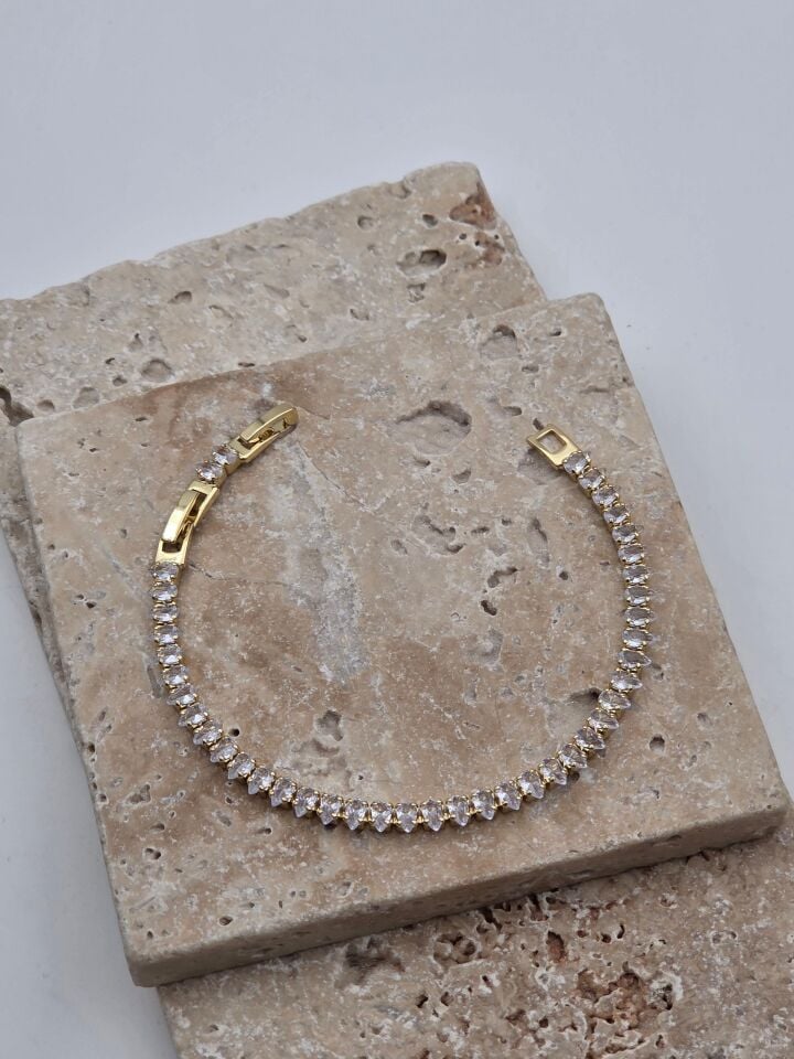 Çelik Su Yolu Bileklik // BILEK-6217