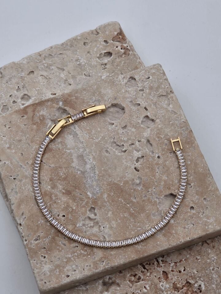 Stahl-Wasserweg-Armband // WRIST-6218