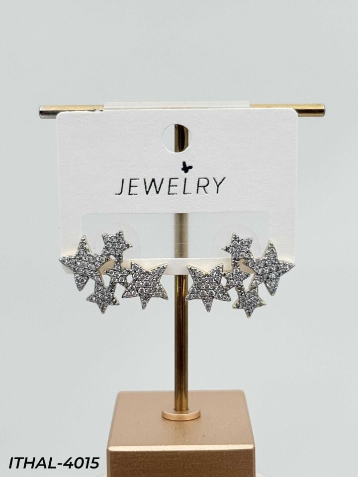 14K Zirkon Küpe // ITHAL-4015