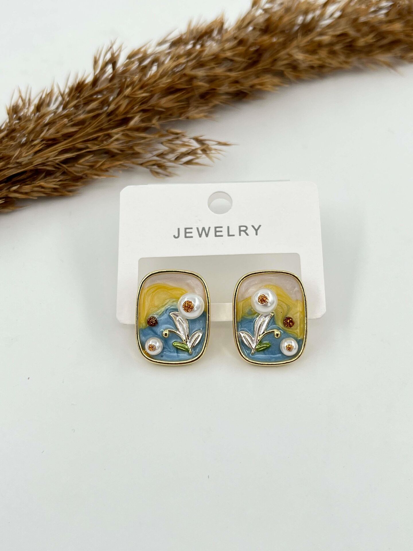 VIP Çiçek Küpe // ITHAL-2801