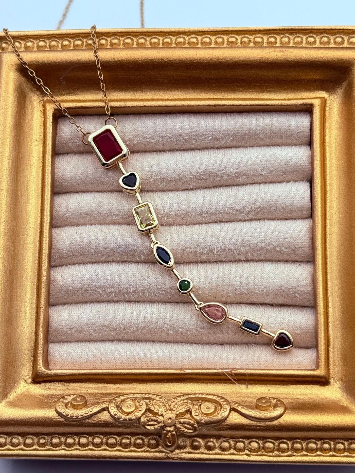 Çelik Y Kolye // KOLYE-5778