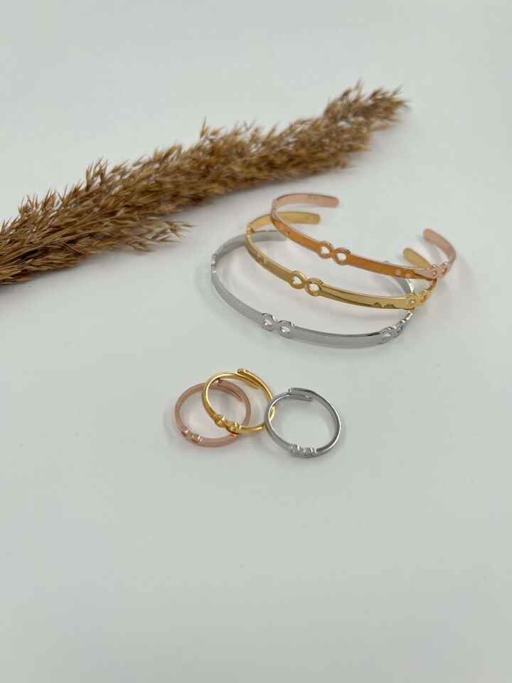 Çelik Yüzüklü Set Kelepçe // KELEPCE-2998