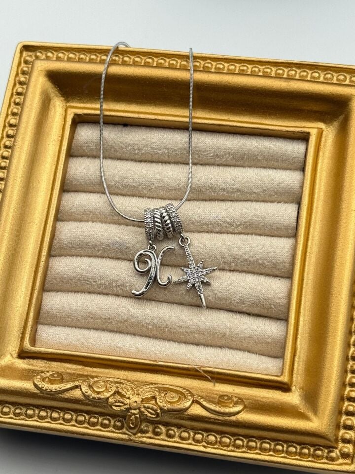 Çelik Kolye 45cm // KOLYE-5785