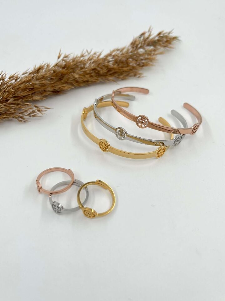 Çelik Yüzüklü Set Kelepçe // KELEPCE-3003
