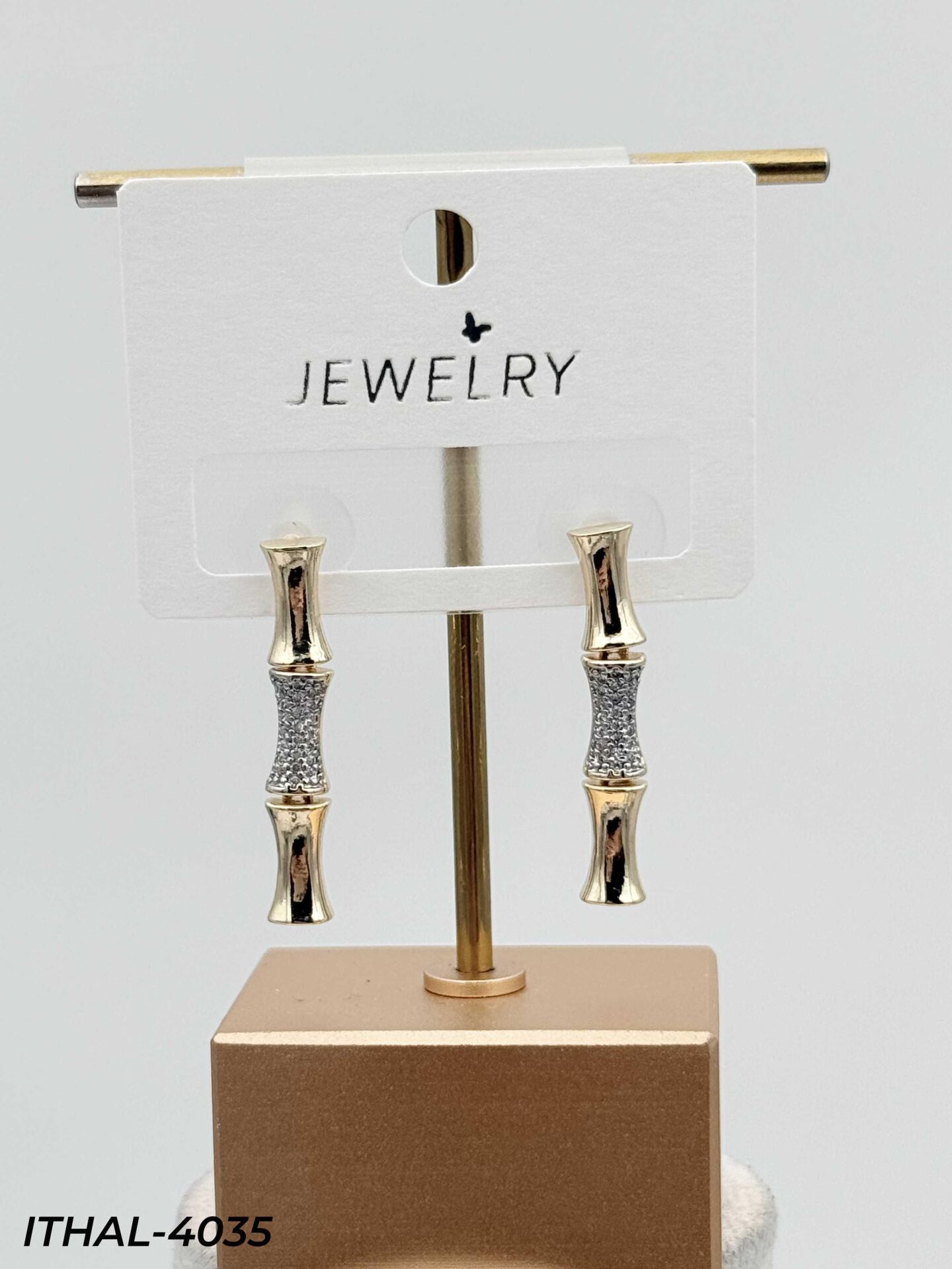 14K Zirkon Küpe // ITHAL-4035