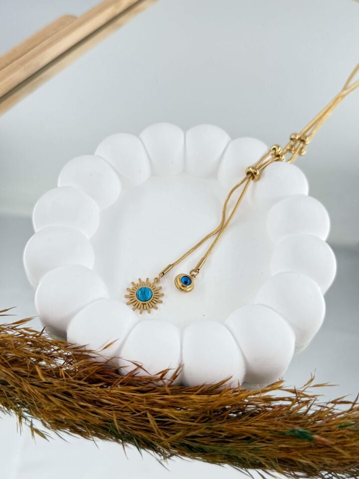 Çelik Kolye 45cm // KOLYE-4684