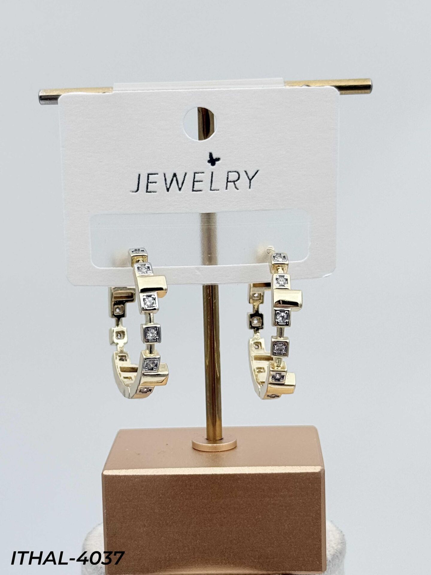 14K Zirkon Küpe // ITHAL-4037