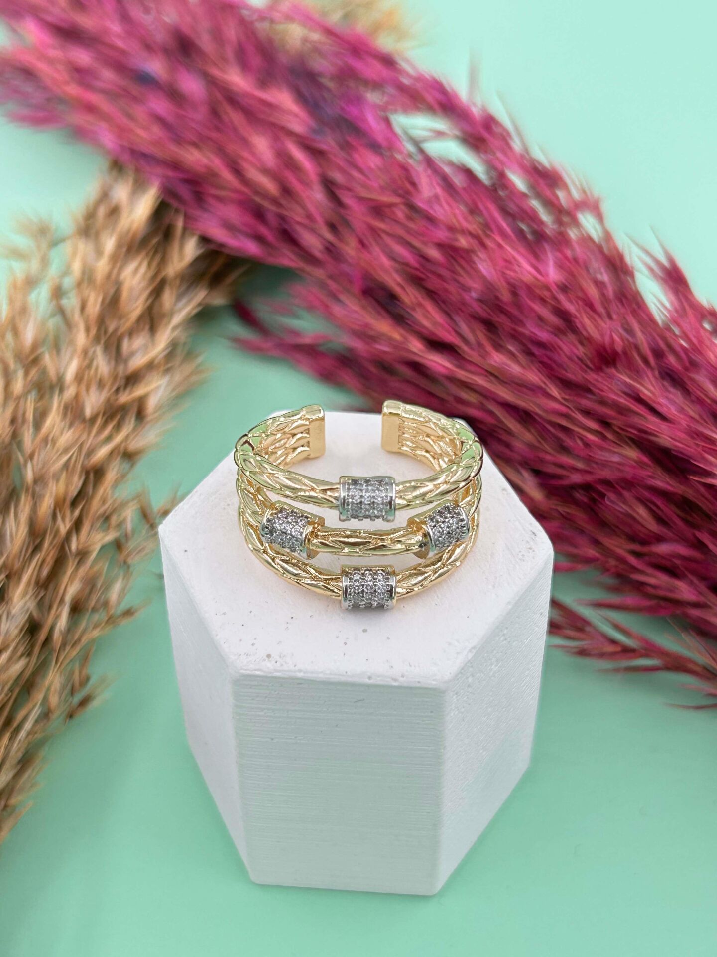 Steel Ring (Adjustable) // RING-1435