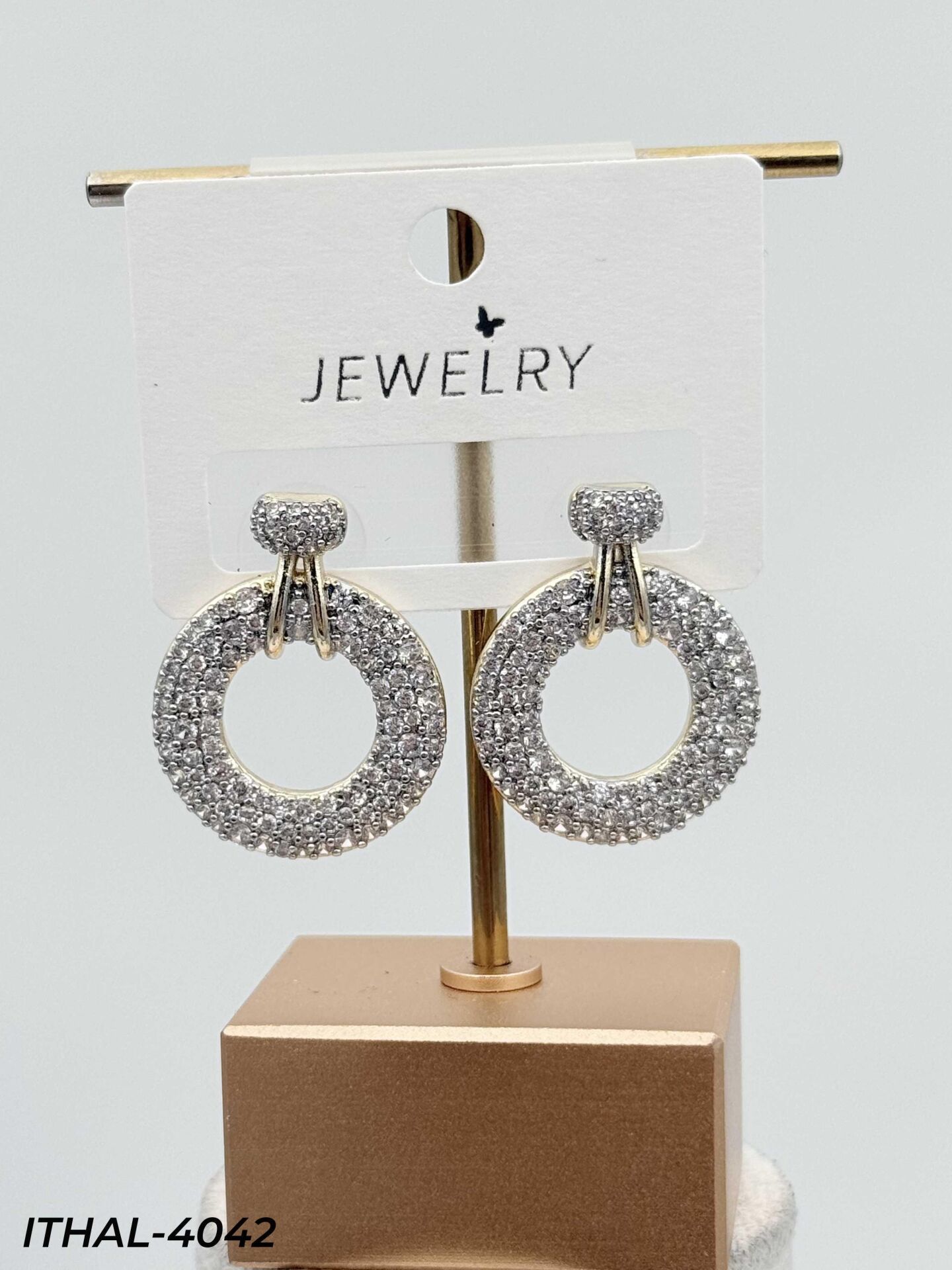 14K Zirkon Küpe // ITHAL-4042