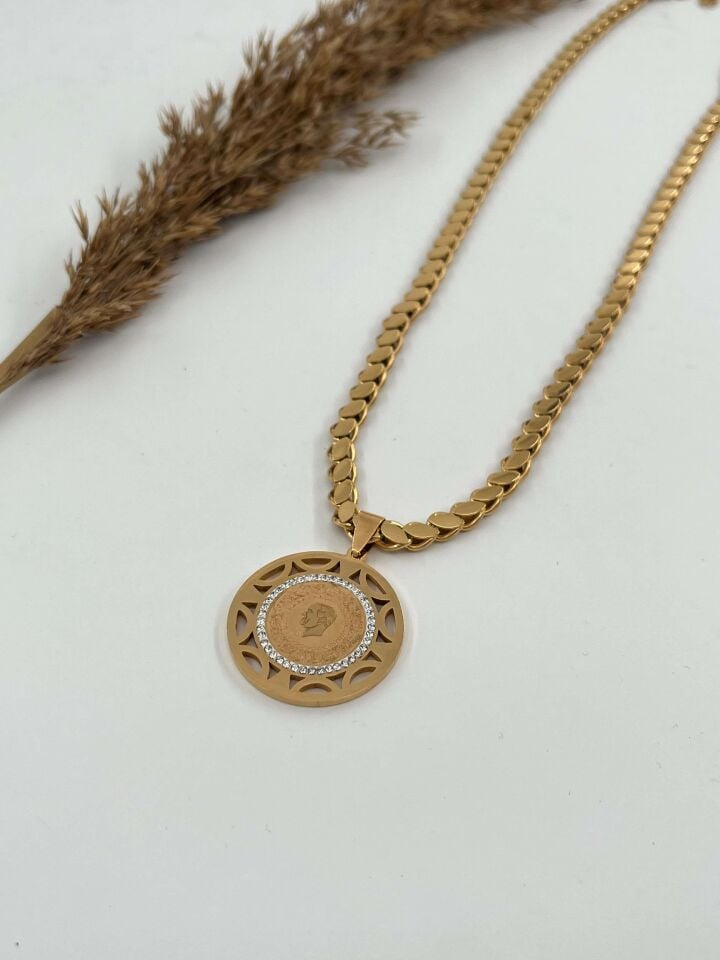 Çelik Kolye 60cm // KOLYE-4401