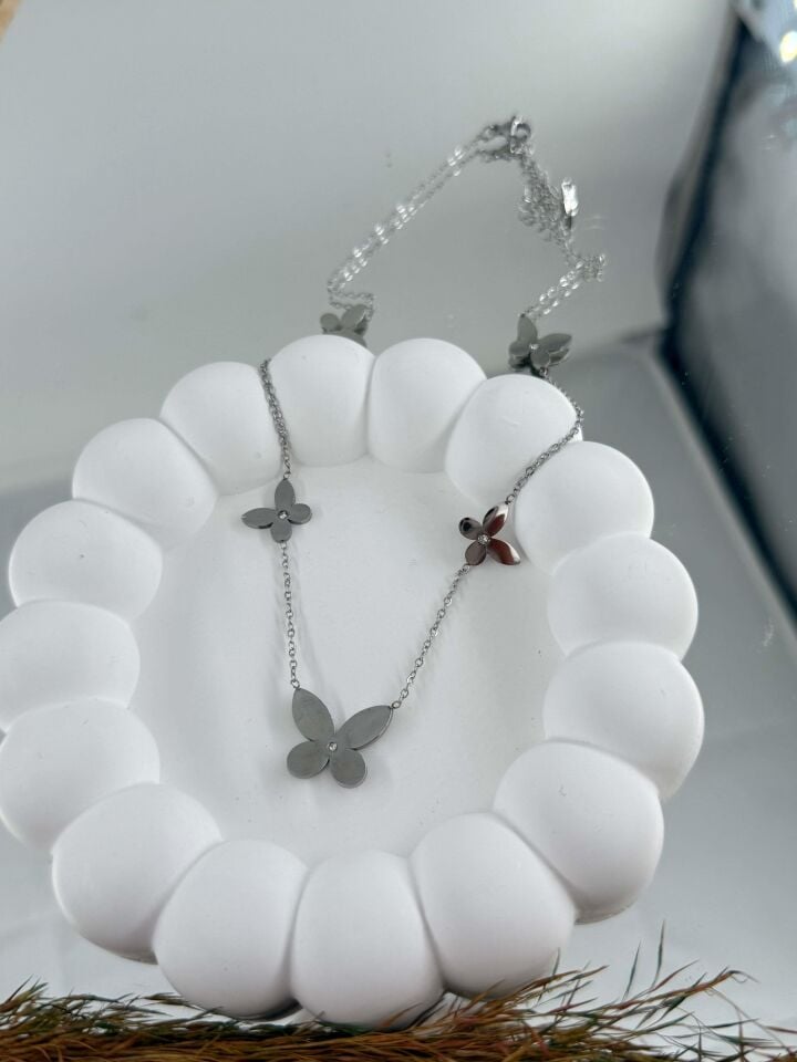 Çelik Kolye 45cm // KOLYE-4694