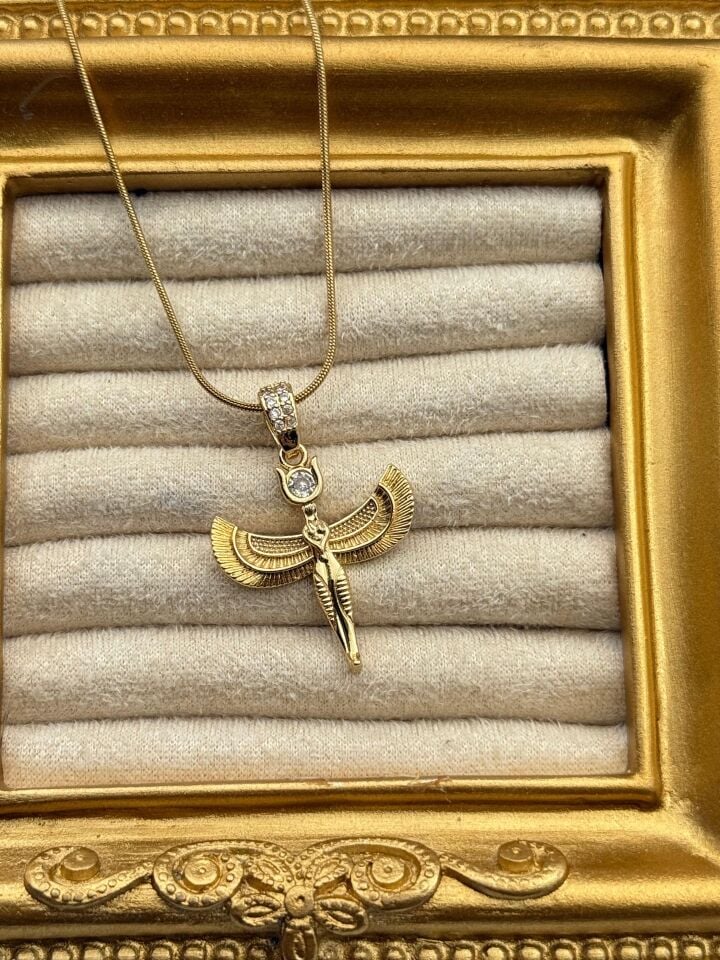 Stahlkette 45cm // HALSKETTE-5806