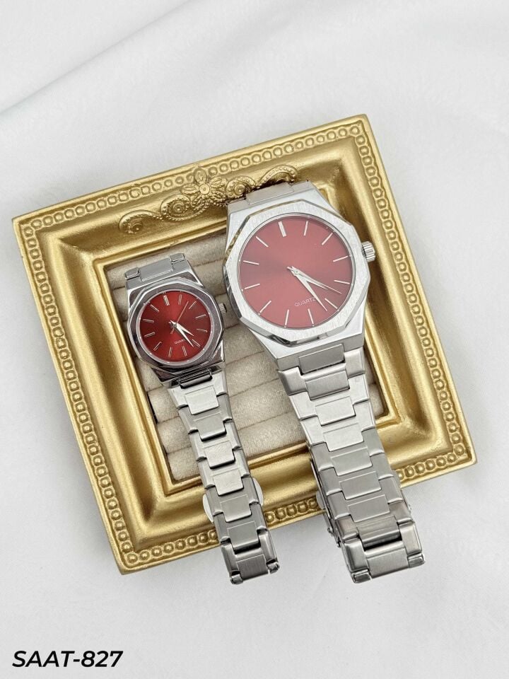 Çelik Çift Saati // SAAT-827