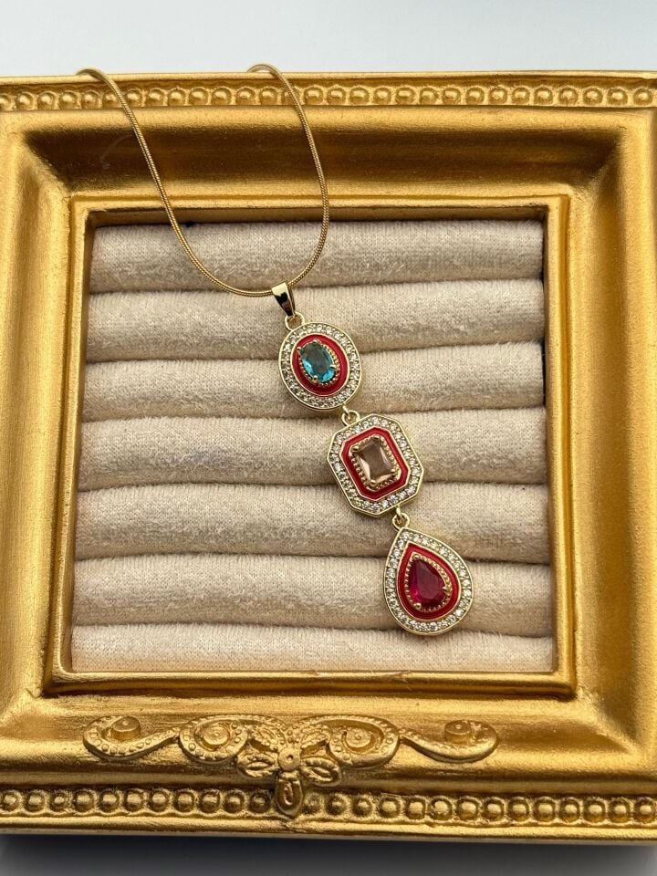 Stahlkette 45cm // HALSKETTE-5812