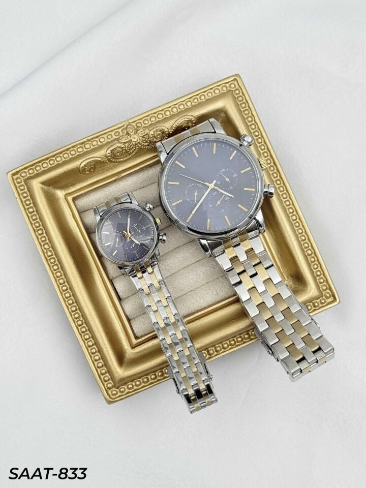 Çelik Çift Saati // SAAT-833