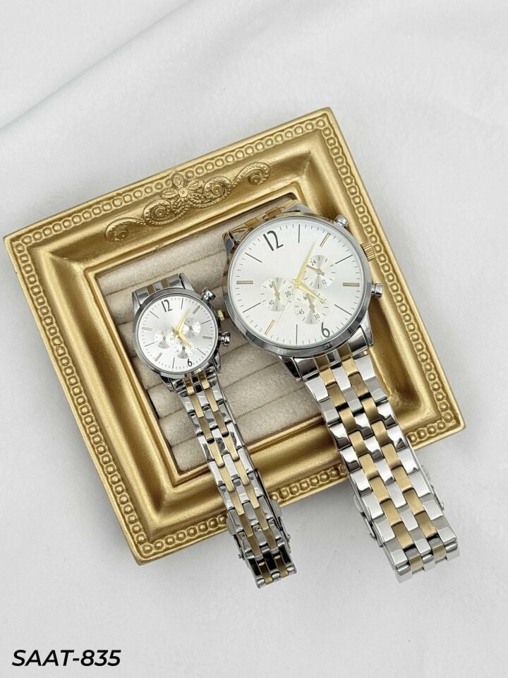 Çelik Çift Saati // SAAT-835