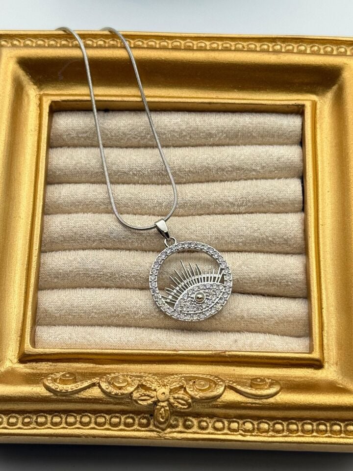 Çelik Kolye 45cm // KOLYE-5829