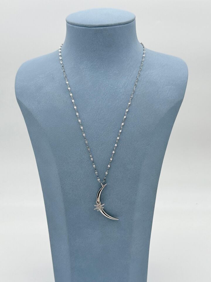 Çelik Kolye 45cm // KOLYE-6394