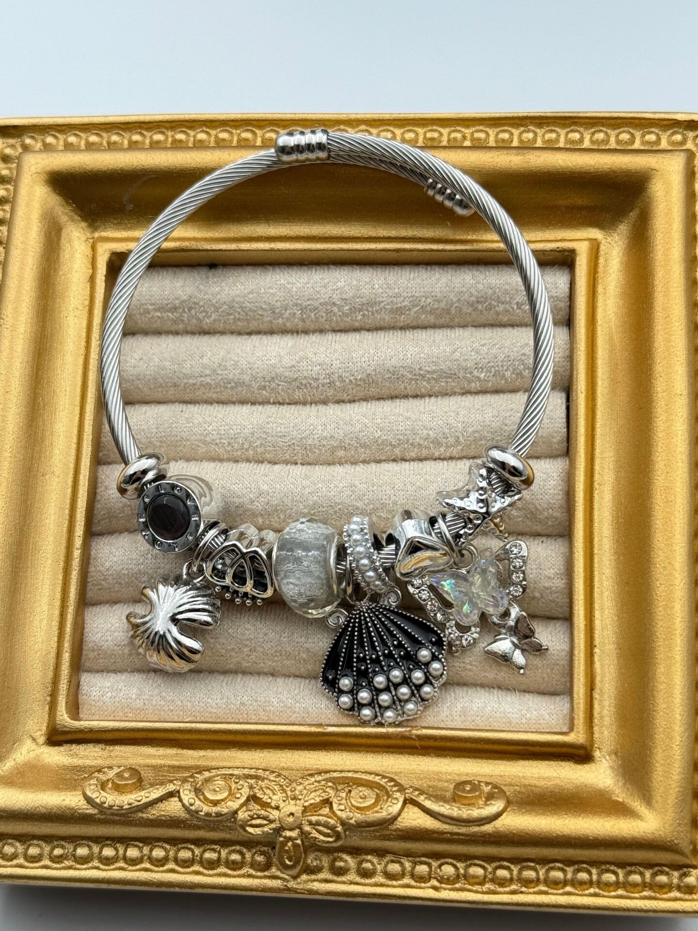 Stahl PNDR Armband // PANDORA-1089