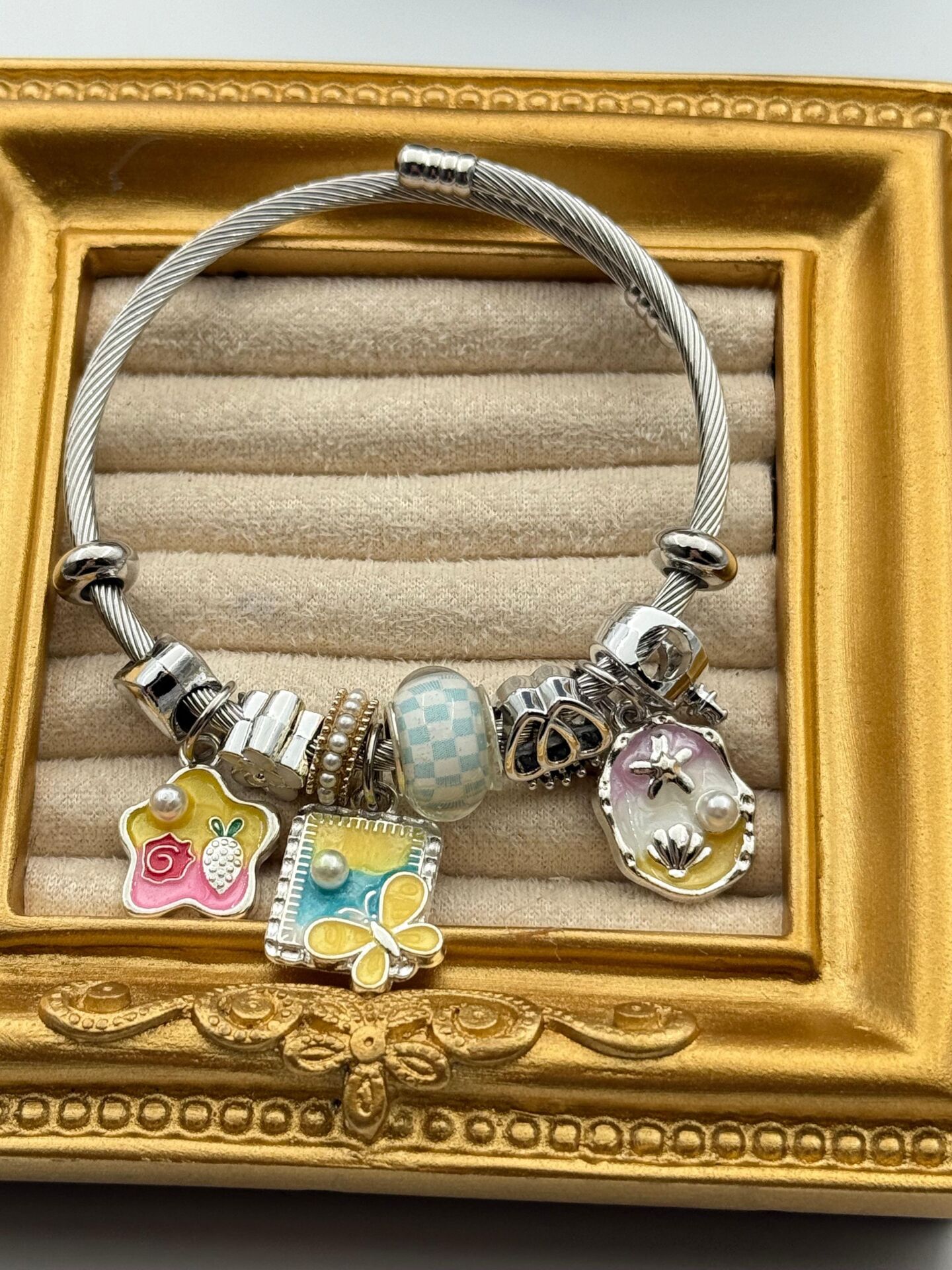 Stahl PNDR Armband // PANDORA-1095