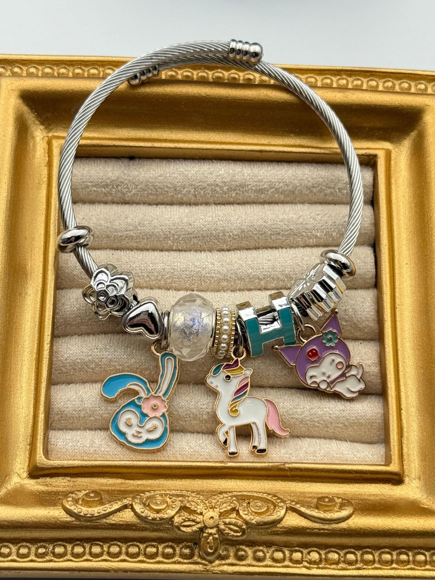 Stahl PNDR Armband // PANDORA-1096