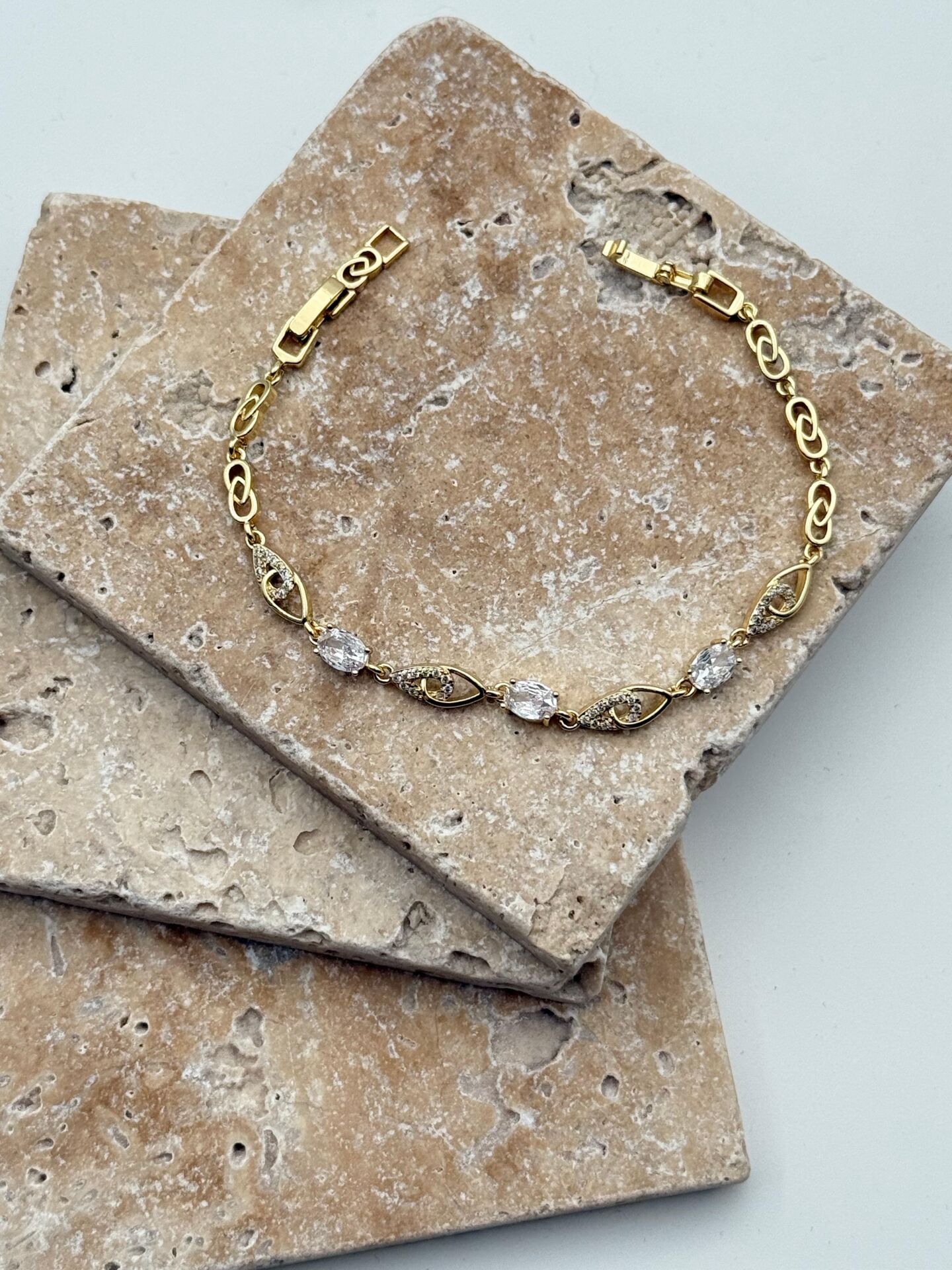 14K CM Bracelet // WRIST-5848