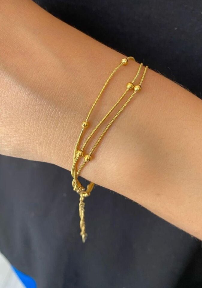 Steel 3-piece Dorika Bracelet