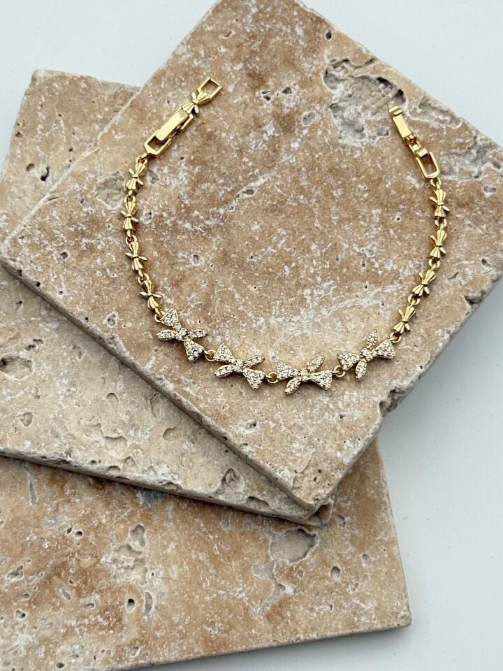 14K CM Bileklik // BILEK-5852
