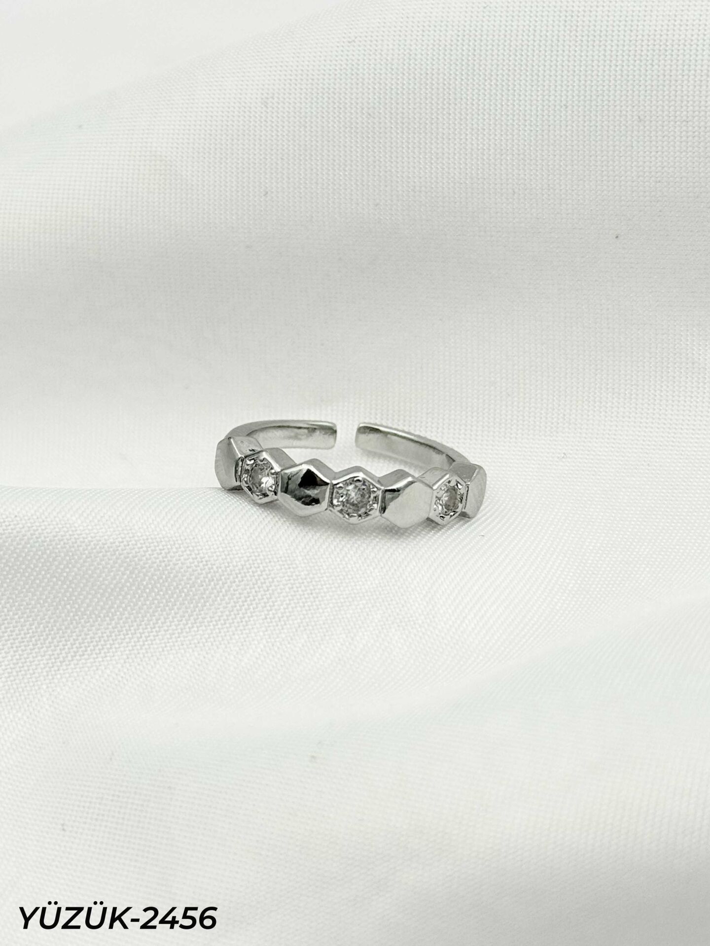 Çelik Yüzük (Ayarlanabilir) // YÜZÜK-2456