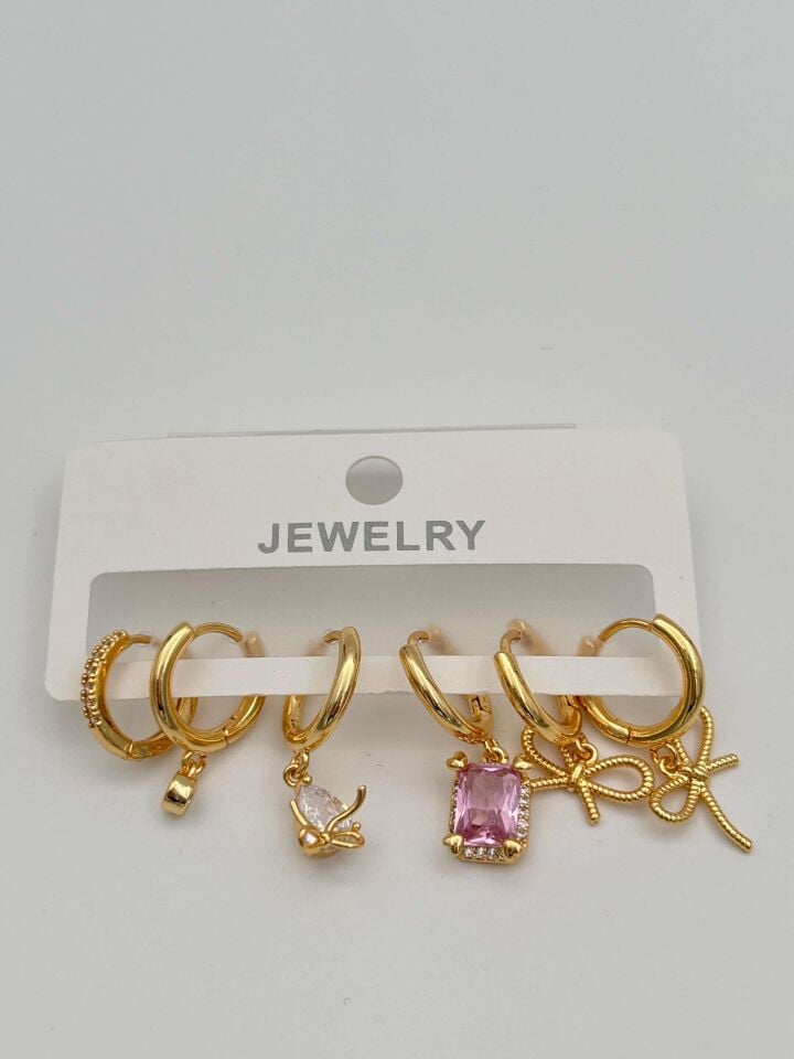 Deluxe 6-teilige Ohrringe // ITHAL-2493