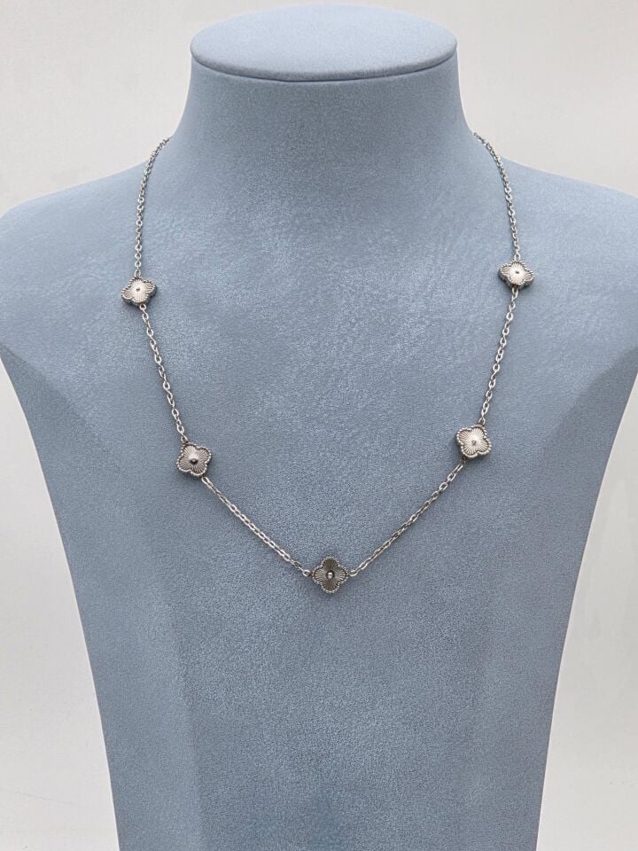 Çelik Kolye 45cm Çift Taraflı // KOLYE-6062