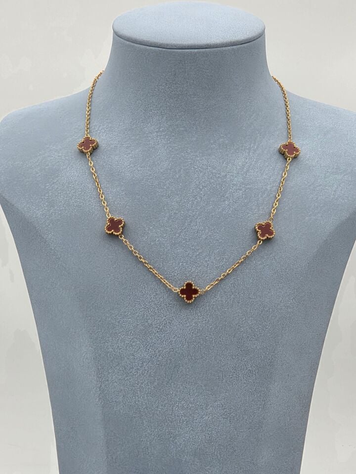 Çelik Kolye 45cm Çift Taraflı // KOLYE-6064