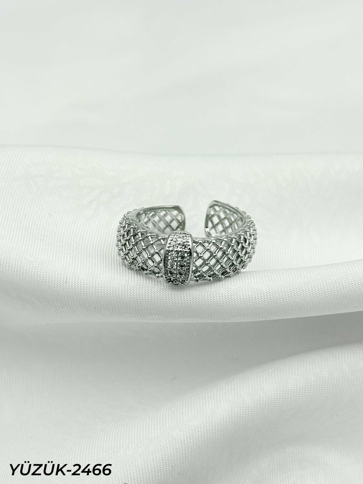 Çelik Yüzük (Ayarlanabilir) // YÜZÜK-2466