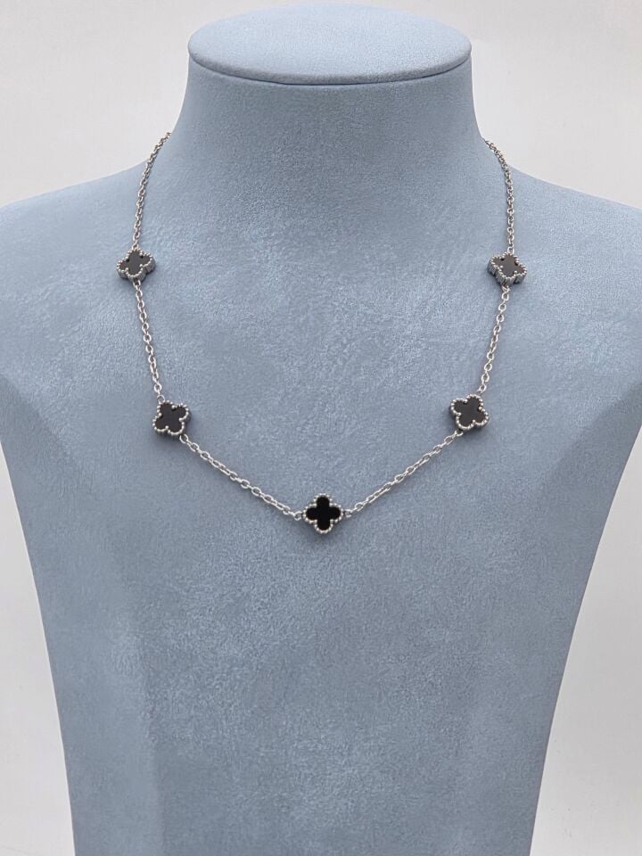 Çelik Kolye 45cm Çift Taraflı // KOLYE-6065