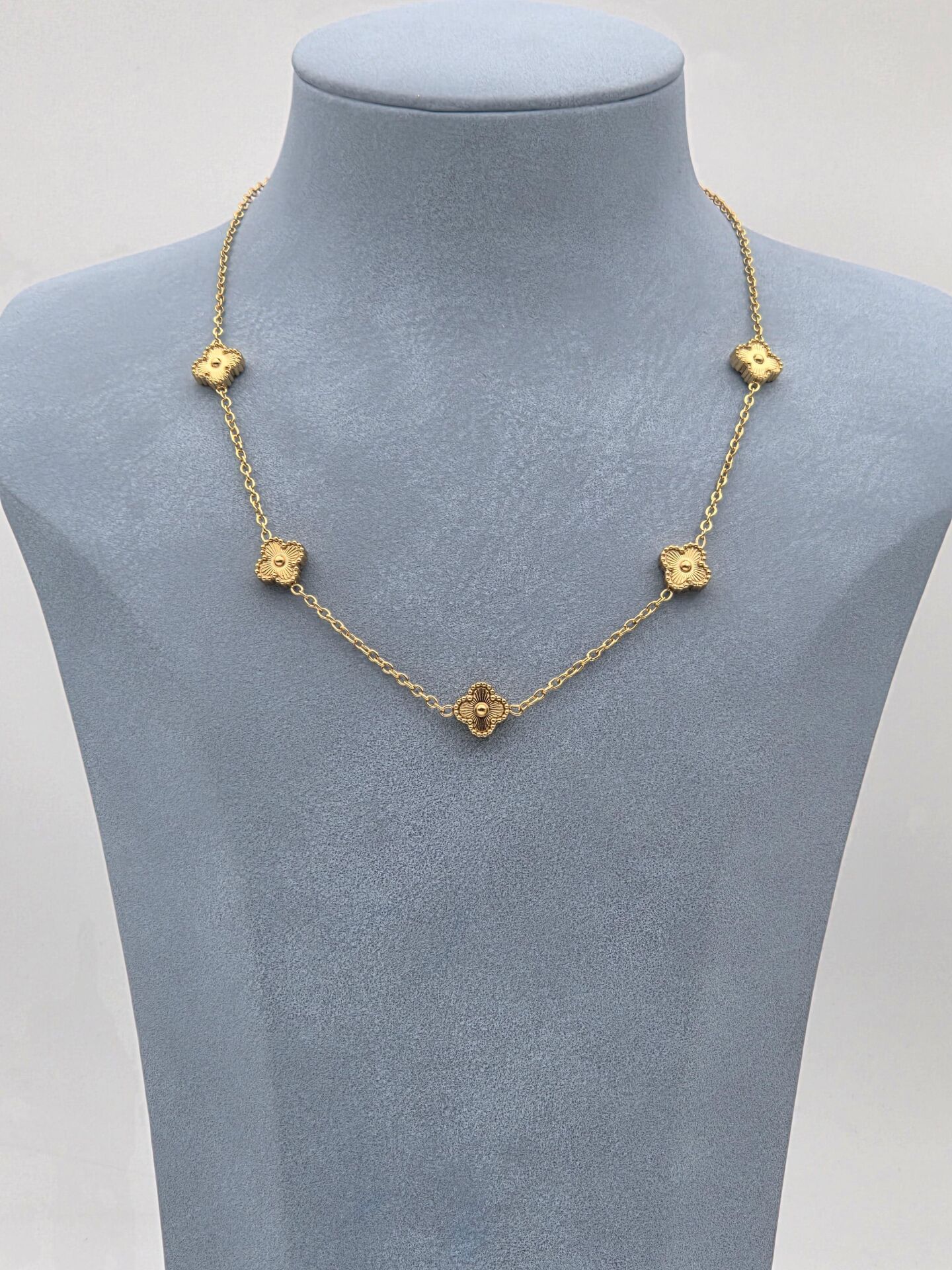 Çelik Kolye 45cm Çift Taraflı // KOLYE-6068